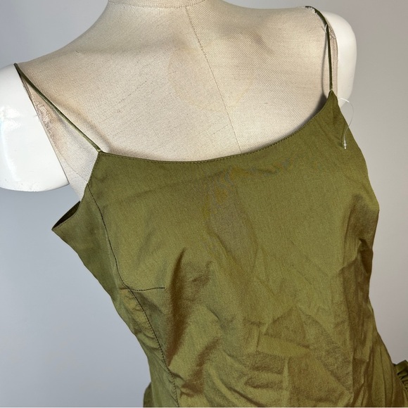 ❤️ Chic Olive Green Ruffle Camisole 38 - Picture 3 of 10